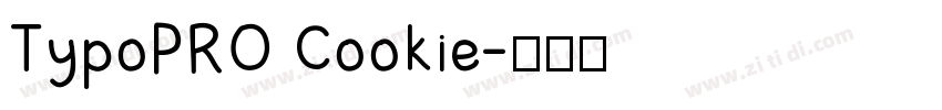 TypoPRO Cookie字体转换